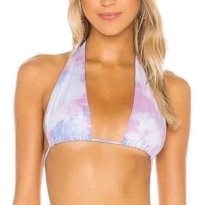 frankie’s bikinis funfetti print bikini